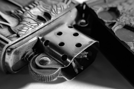 ZIPPO BLACK ABSTRACT DESIGN комплект*№3