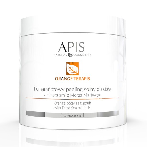APIS-Скраб для тела с апельсиновой солью 700г