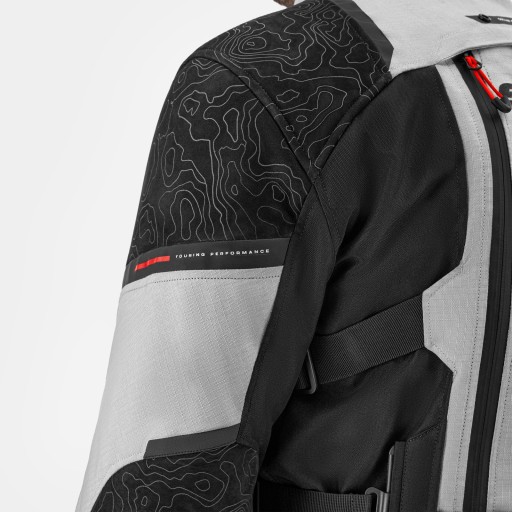 Мотоциклетная туристическая куртка SHIMA TRACKER LIGHT GREY CORDURA С БЕСПЛАТНЫМИ ПОДАРКАМИ