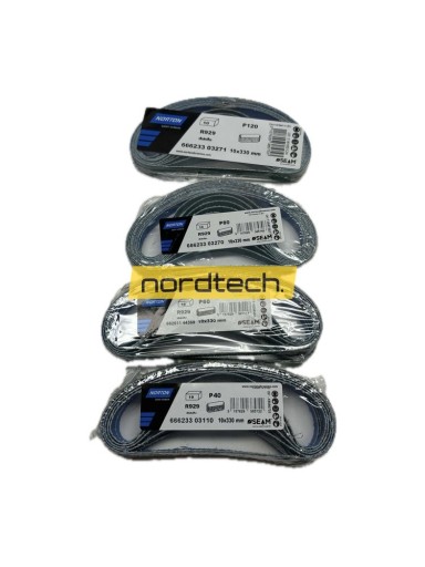 Лента узкая бесконечная 13Х457ММ NORTON R929 P40 (10 шт.)