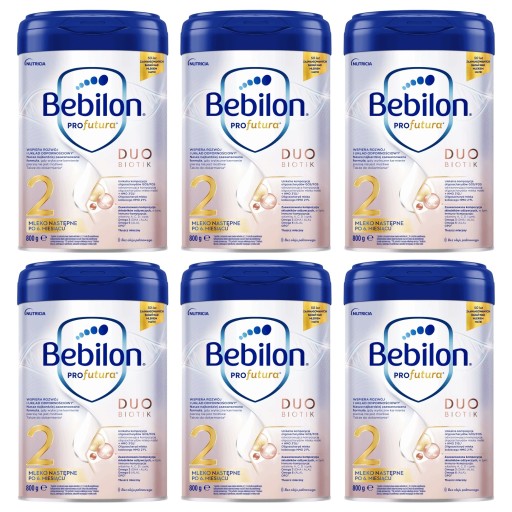 Bebilon Profutura 2 DUO BIOTIK НАБОР 6x 800 г