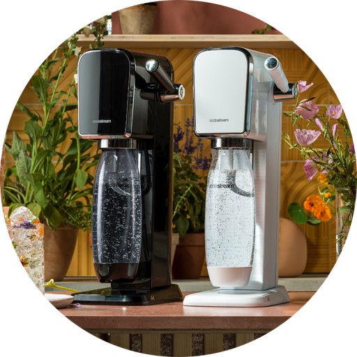 Saturator SodaStream Art czarny 1 butelka