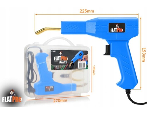 PISTOLET SPAWARKO ZGRZEWARKA DO TWORZYW SZTUCZNYCH