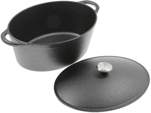ЧУГУННАЯ Сковорода 6,4 л 33 см BRUNBESTE BB-2651