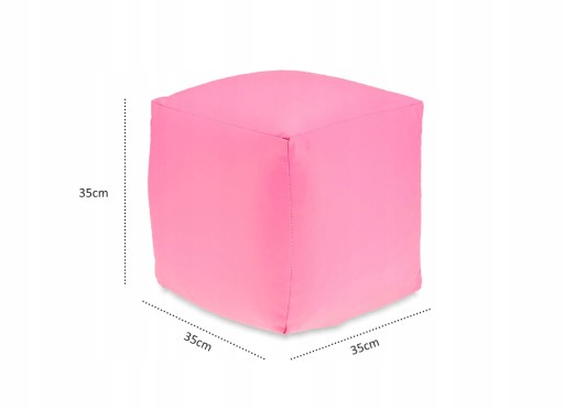 СИДЕНЬЕ SQUARE PUFA CUBE 35, CUBE, ПОДНОГКА