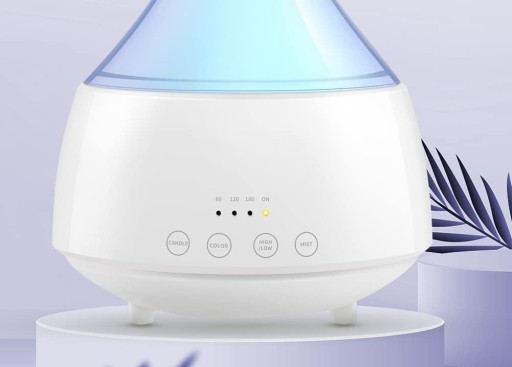 NAWILŻACZ POWIETRZA LAMPKA NOCNA ZAPACHOWY DYFUZOR AROMATERAPIA elehot