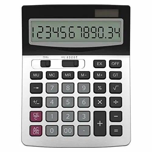 Настольный калькулятор Helect H1006 12 разрядов, стандартный