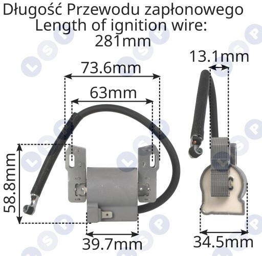 CEWKA MODUŁ ISKROWNIK DO BRIGGS STRATTON INTEK V-TWIN 691060