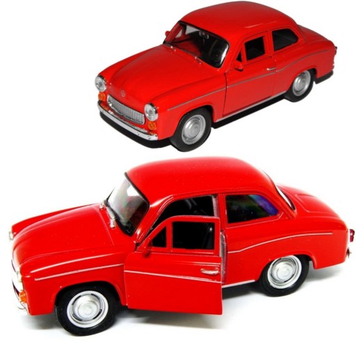 МОДЕЛЬ SYRENA 105 МЕТАЛЛ WELLY 1:34 КРАСНЫЙ