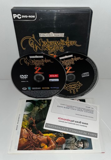 NEVERWINTER NIGHTS 2 КОРОБКИ PL