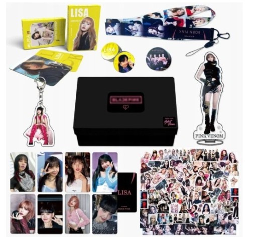 Подарочный набор Kpop BLACKPINK Lisa Jennie Rose Jisoo