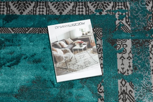КОВЕР MODERN DE LUXE 160x220см зеленый #GR4614