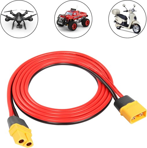 XT60 1.2MT 16AWG XT60 RC Lipo Удлинительный кабель