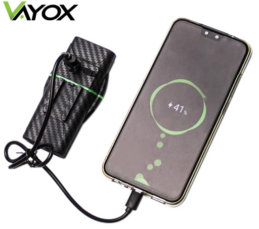 LAMPKA ROWEROWA PRZÓD LED USB LAMPA PRZEDNIA VAYOX