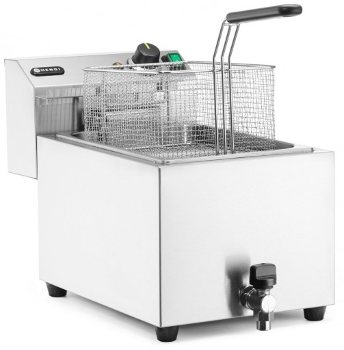 Frytownica elektryczna nastawna z kranem spustowym 400 V 66000 W 10 l -