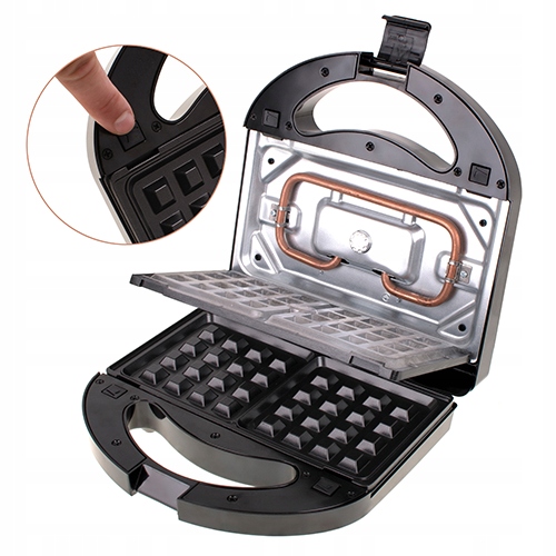 MS3045 1000W wymienne płyty opiekacz gofry grill