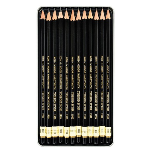 Набор карандашей Art Toison D'or Koh-I-Noor - 8B-8H