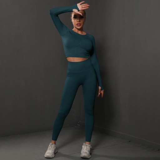 Женские леггинсы спортивные леггинсы Sports Set STED с высокой талией