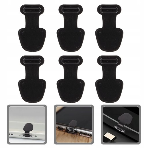Силиконовые пылезащитные заглушки USB типа C