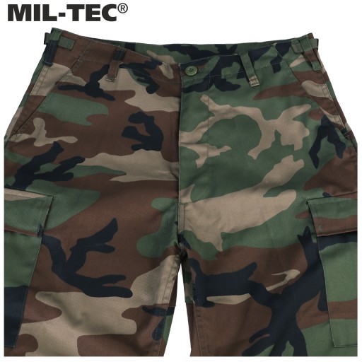 Брюки-карго Mil-Tec US BDU в стиле милитари для мальчиков, лесной L