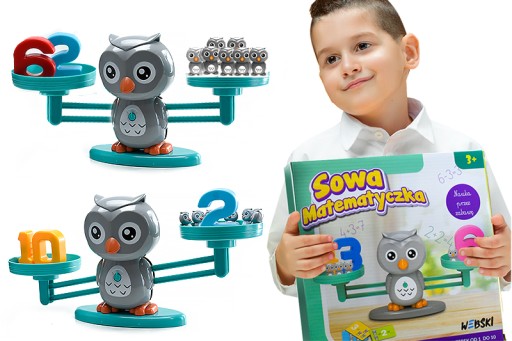 ОБРАЗОВАТЕЛЬНАЯ ИГРА СОВА ВЕСЫ УЧИМСЯ СЧИТАТЬ ПОДАРОК ​​ДЛЯ ДЕТЕЙ 5, 6, 7, 8 ЛЕТ