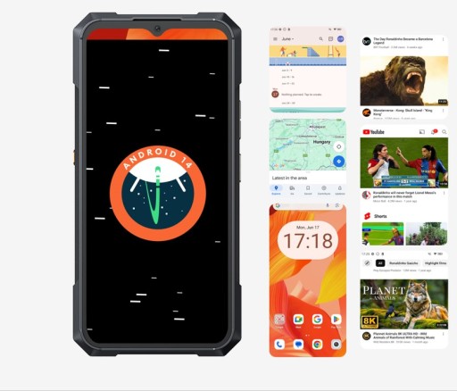 Смартфон CUBOT KING KONG X 32/512 ГБ NFC DUAL 5G ARMOR IP69K ВОЕННЫЙ смартфон
