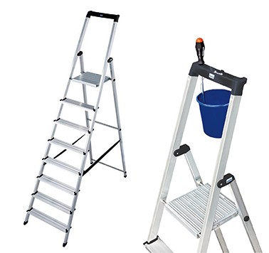 Лестница KRAUSE SOLID 1x8 ступеней 126269 3,75 м