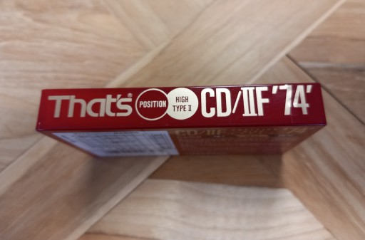 Кассета «THATS CD/IIF 74»