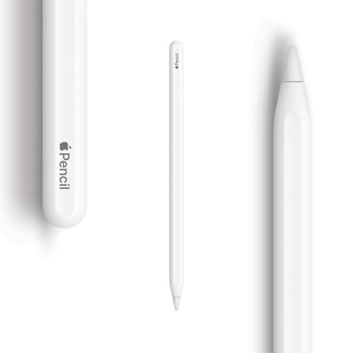 Стилус для экранов Apple Pencil 2-го поколения MU8F2ZM/A белый SG896