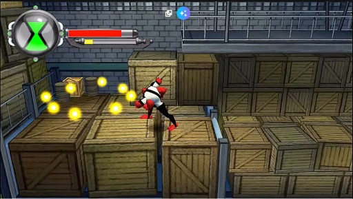 Бен 10 Защитник Земли — игра для консоли Sony PSP.