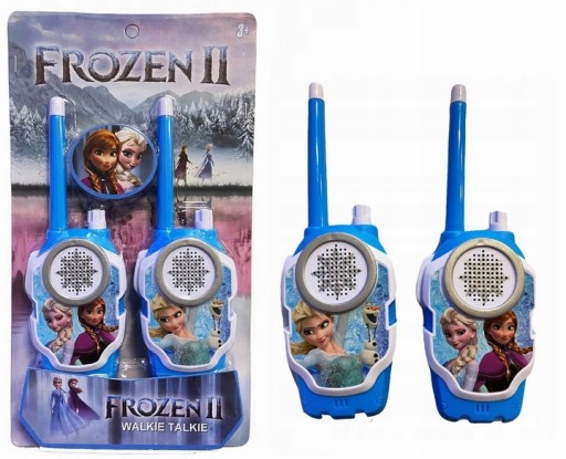 ŁKI TOKI WALKIE TALKIE FROZEN2 ELSA КОРОТКОВОЛНОВЫЕ ПУТЕШЕСТВЕННИКИ