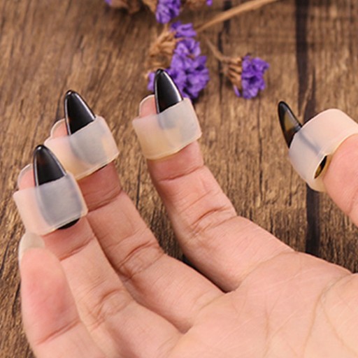 Guzheng Nail Kit Инструмент для расклешения пальцев для гитары