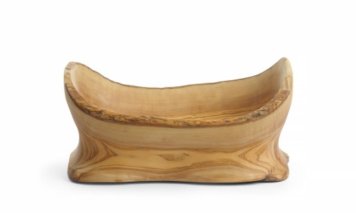 Miska dekoracyjna z drewna oliwnego HENDI (H)120mm