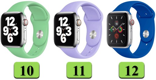 РЕМЕНЬ ДЛЯ Apple WATCH 1 2 3 4 5 6 7 8 9 SE 38MM 40MM 41MM НА ВЫБОР 30 ЦВЕТОВ |