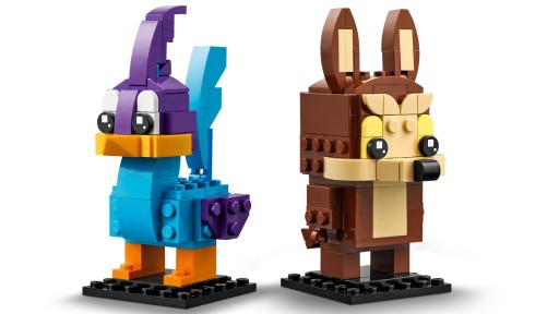 LEGO 40559 Struś Pędziwiatr i Wiluś E. Kojot