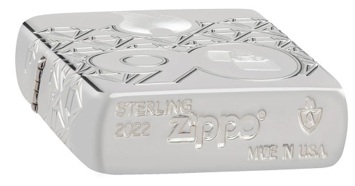 Зажигалка Zippo 48461 ветрозащитная коллекционная серебристая унисекс
