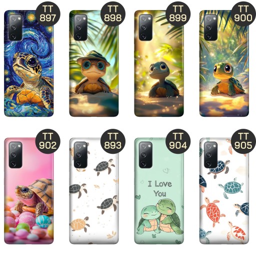 ETUI DO SAMSUNG GALAXY S20 FE / 5G WZORY ŻÓŁWIE ŻÓŁWIKI ŻÓŁW OBUDOWA CASE