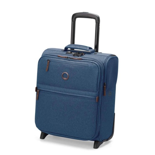 Delsey Maubert 2.0 Small Soft Cabin Suitcase 45 CM Blue