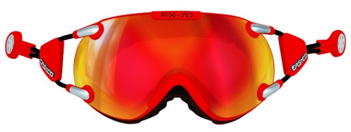 ЛЫЖНЫЕ ОЧКИ CASCO FX-70 C RED ORANGE M