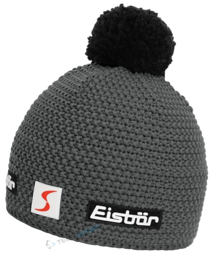 ТЕПЛАЯ ЗИМНЯЯ ШАПКА EISBAR JAMIE POMPON MU 33013