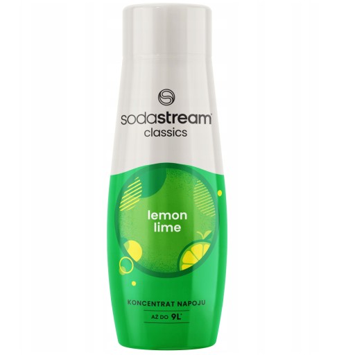SODA STREAM CYTRYNA LIMONKA + MIRINDA ZERO + LEMONIADA Syrop do Saturatora