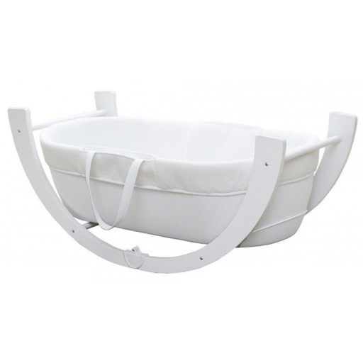 Подставка Shnuggle 2в1 для корзины Curve White Моисей