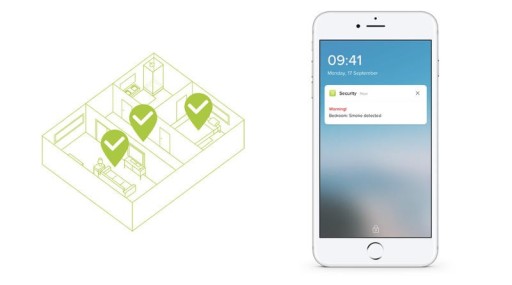 NETATMO ДЫМОВАЯ СИГНАЛИЗАЦИЯ пожарная сигнализация