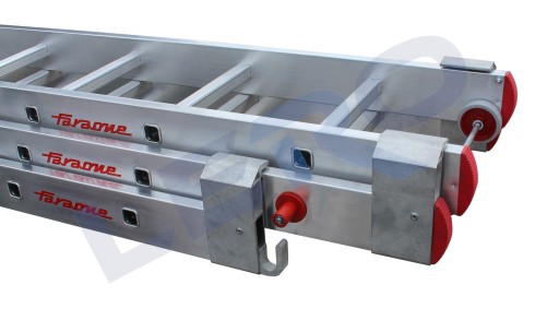 Drabina aluminiowa Faraone 3x14 10,36m 3-el PRO