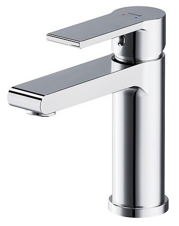 Bateria umywalkowa sztorcowa niska Verso chrom