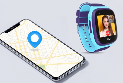 Умные часы для детей Ecom Store Smart Watch синие