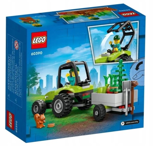 LEGO CITY 60390 TRAKTOR W PARKU