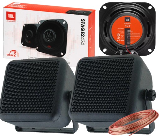 ДИНАМИКИ JBL ДИНАМИКИ ВСТРОЕННЫЙ ДИНАМИК УНИВЕРСАЛЬНЫЙ + КРОНШТЕЙНЫ