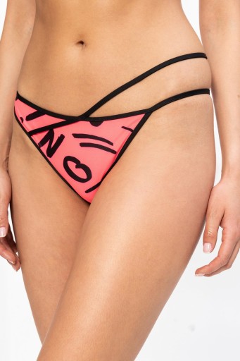 Розовые плавки бикини R-образной формы MOSCHINO SWIM 2 IT