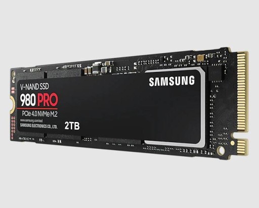 Твердотельный накопитель Samsung 980 PRO 2 ТБ M.2 2280 PCIe 4.0 x4 NVMe (7000/5100 МБ/с) TLC